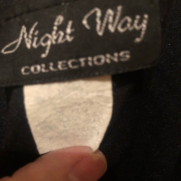 Black Cocktail Dress - Picture 6 of 7